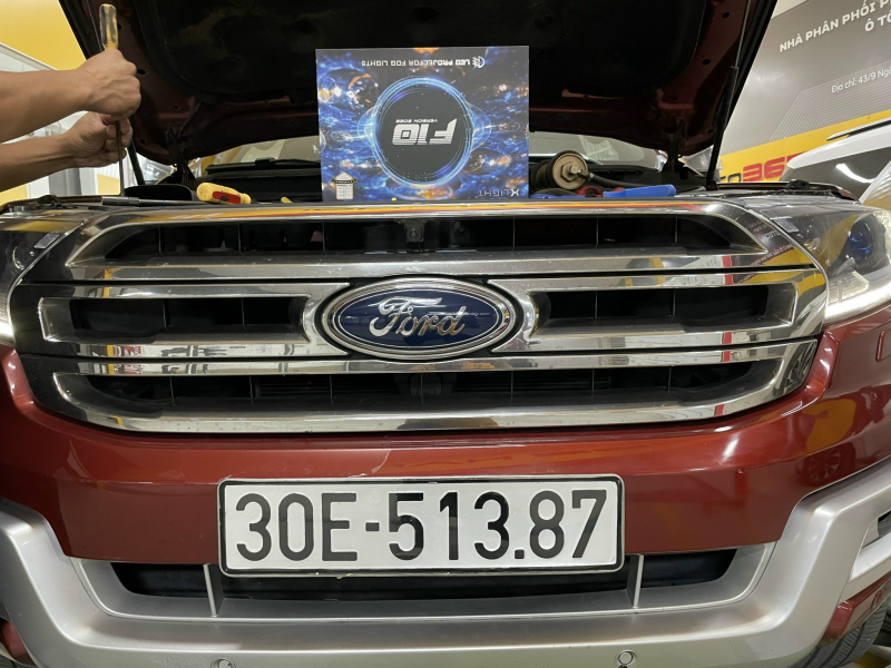 Độ đèn nâng cấp ánh sáng Ford Everest 51387 Nâng cấp bi gầm led X-Light F10 New